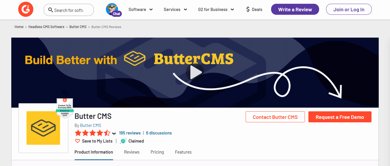 Butter CMS review