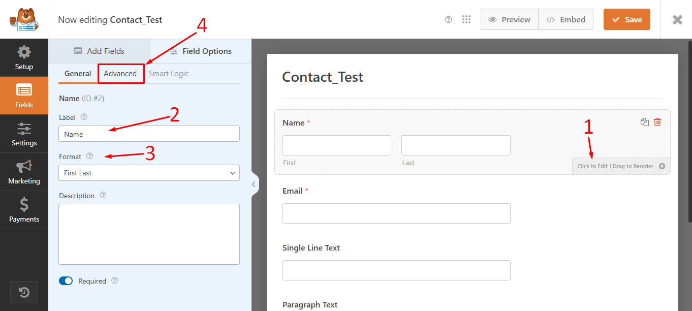 Build custom forms WordPress